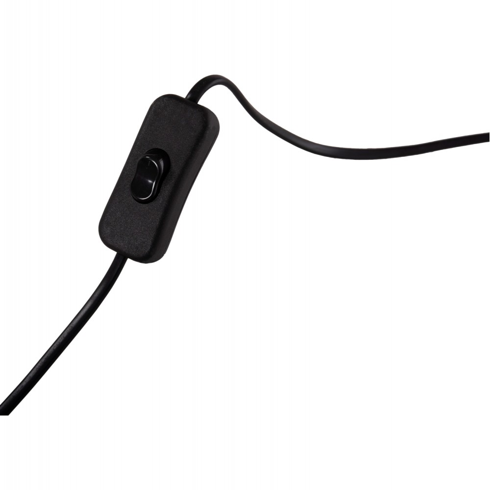 Φωτιστικό δαπέδου "BIUT" από μέταλλο σε χρώμα μαύρο 29x169 Ε27