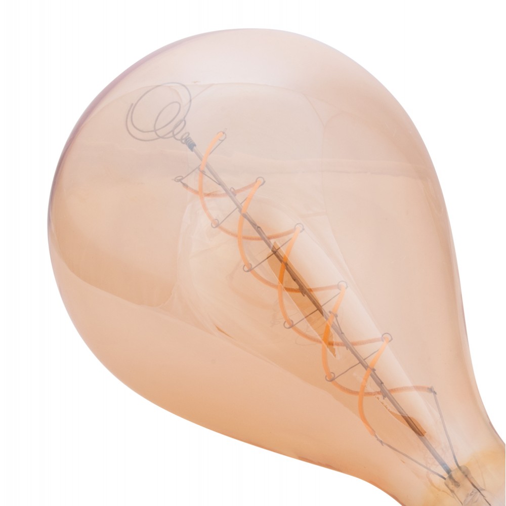 Φωτιστικό οροφής με λαμπτήρα κρεμαστό από σχοινί σε χρώμα φυσικό 2x108 Ε27