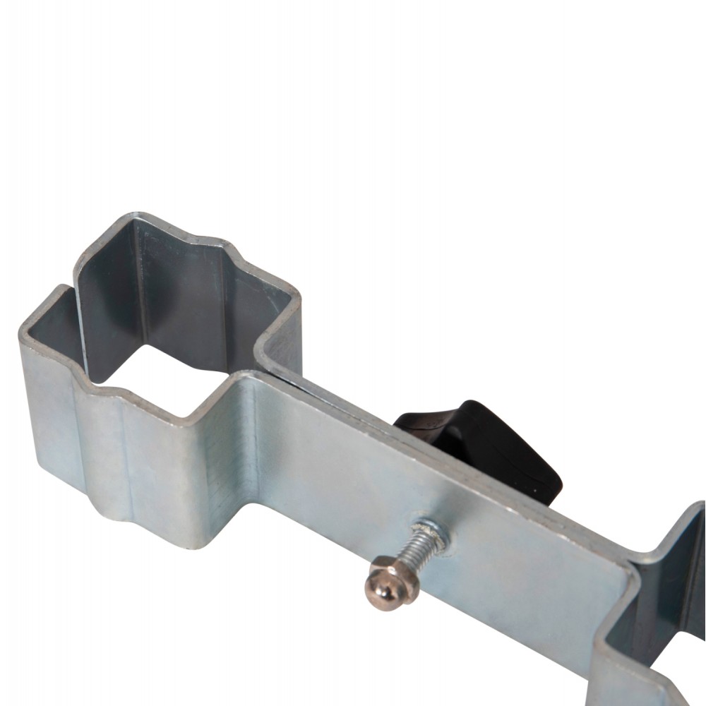 Σύνδεσμος τεντών/gazebo μεταλλικός με σφιγκτήρα 40mm