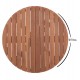 Επιφάνεια τραπεζιού στρογγυλή από ξύλο teak σε χρώμα φυσικό Φ70x4