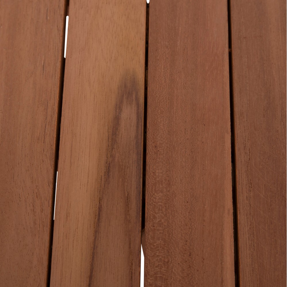 Επιφάνεια τραπεζιού στρογγυλή από ξύλο teak σε χρώμα φυσικό Φ70x4