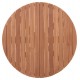 Επιφάνεια τραπεζιού στρογγυλή από ξύλο teak σε χρώμα φυσικό Φ80x4