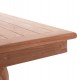 Τραπέζι τραπεζαρίας "WONDER" από ξύλο teak σε χρώμα φυσικό 180x91x75