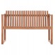 Παγκάκι κήπου "VED" διθέσιο από ξύλο teak σε χρώμα φυσικό 130x60x86