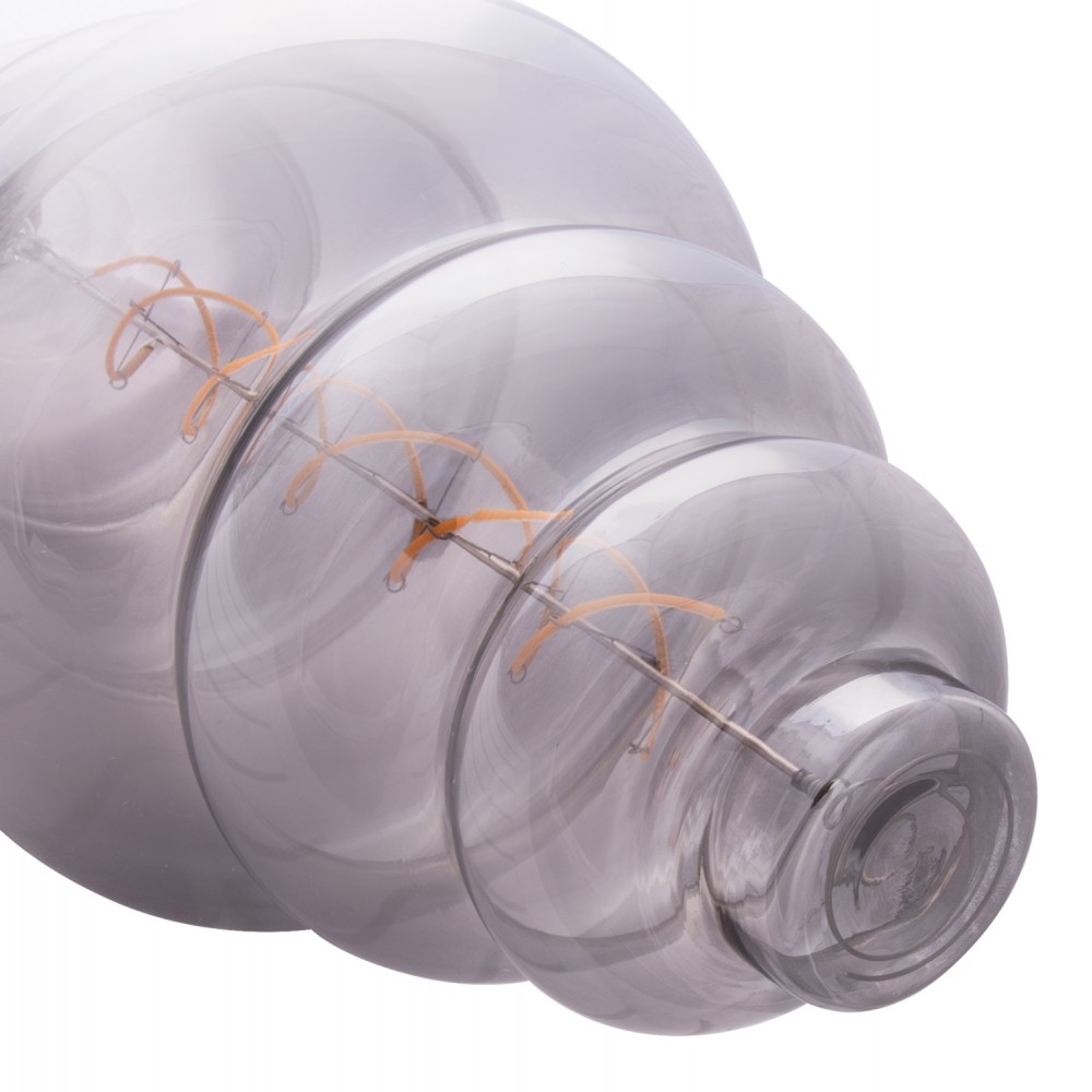 Φωτιστικό οροφής με λαμπτήρα κρεμαστό από σχοινί σε χρώμα φυσικό 2x108 Ε27