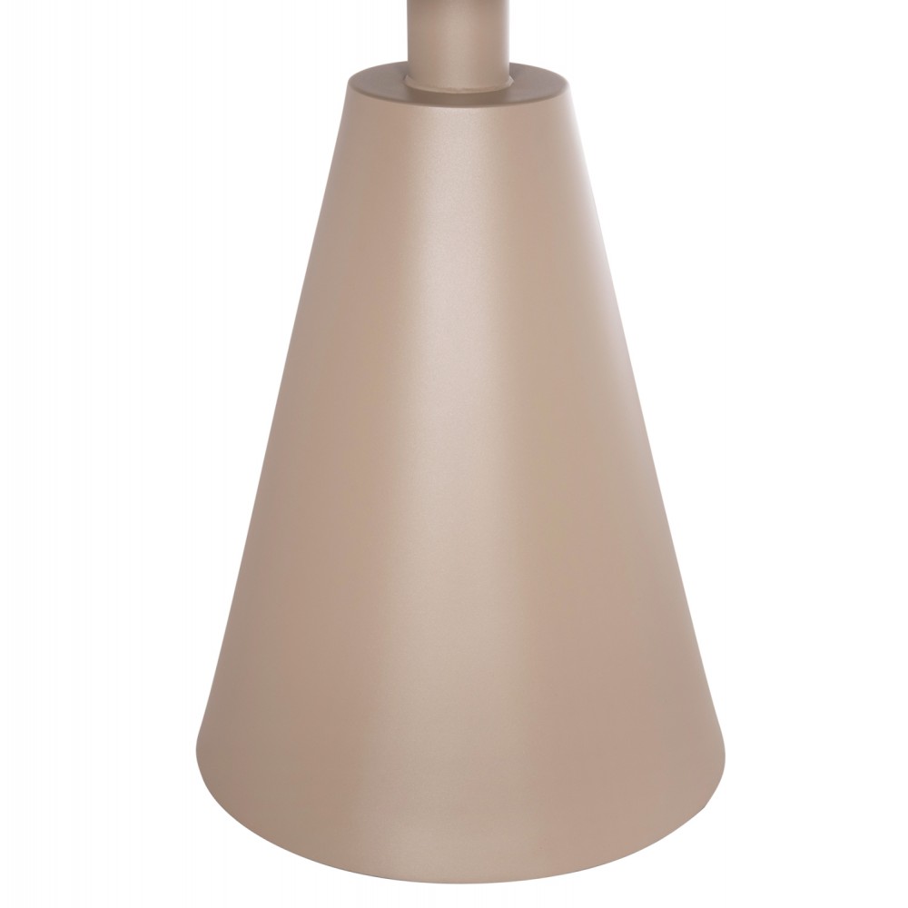 Σετ lounge εξωτερικού χώρου "OREGO" 3τμχ από αλουμίνιο σε χρώμα καπουτσίνο Φ50x56