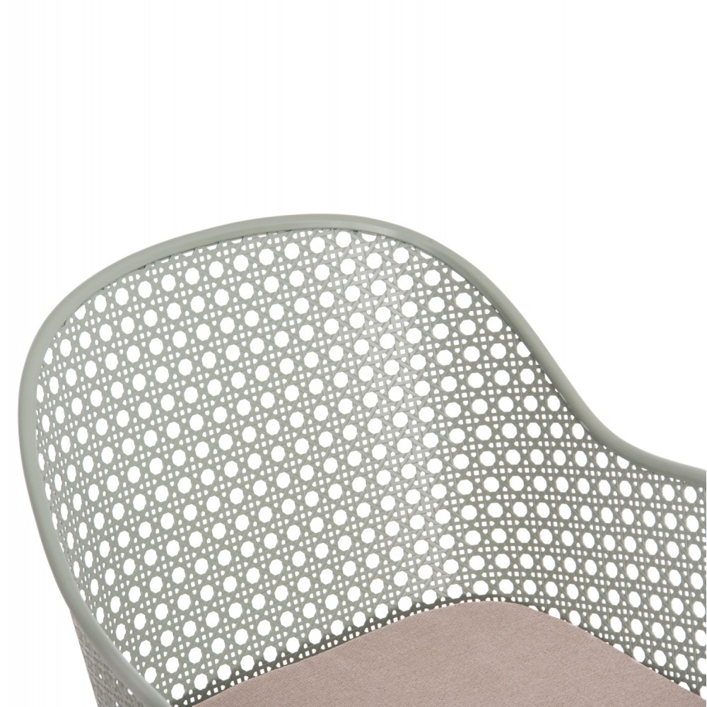 Σετ lounge εξωτερικού χώρου "OREGO" 3τμχ από αλουμίνιο σε χρώμα φυστικί Φ50x56