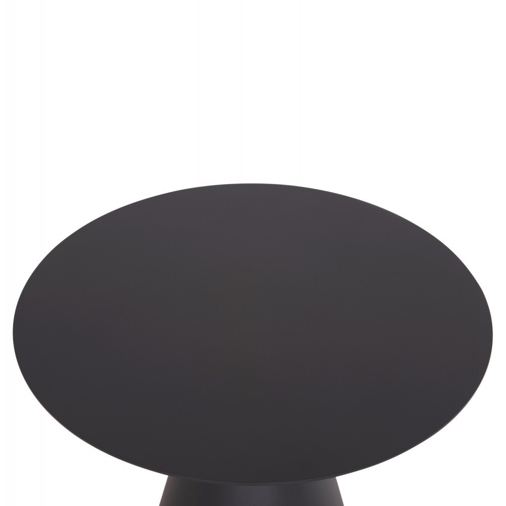 Σετ lounge εξωτερικού χώρου "OREGO" 3τμχ από αλουμίνιο σε χρώμα σκούρο γκρι Φ50x56