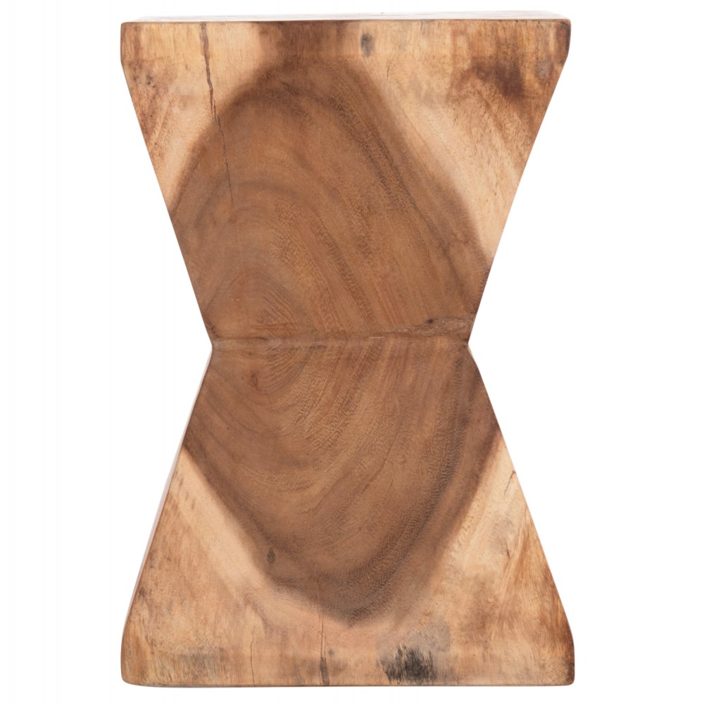 Σκαμπό βοηθητικό "ANVIL" από ξύλο σε χρώμα φυσικό 31x31x45