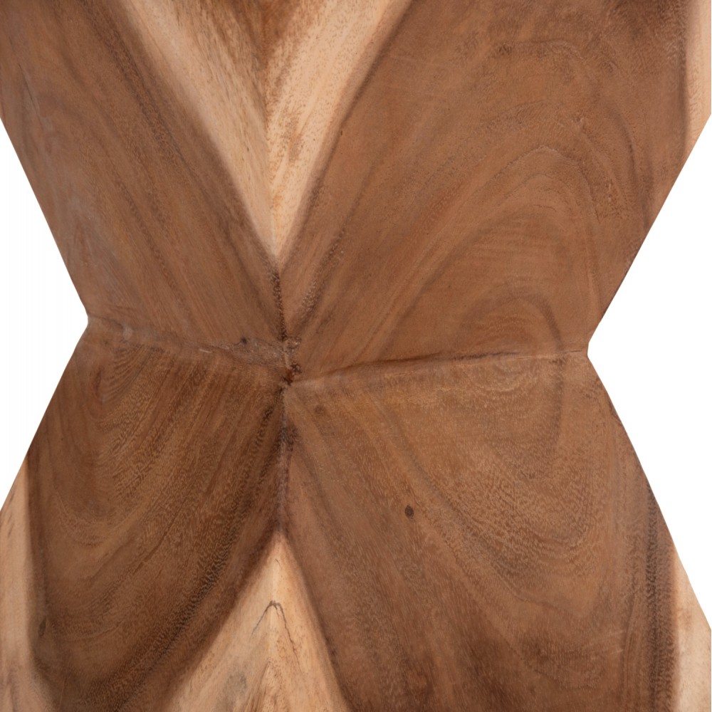 Σκαμπό βοηθητικό "ANVIL" από ξύλο σε χρώμα φυσικό 31x31x45