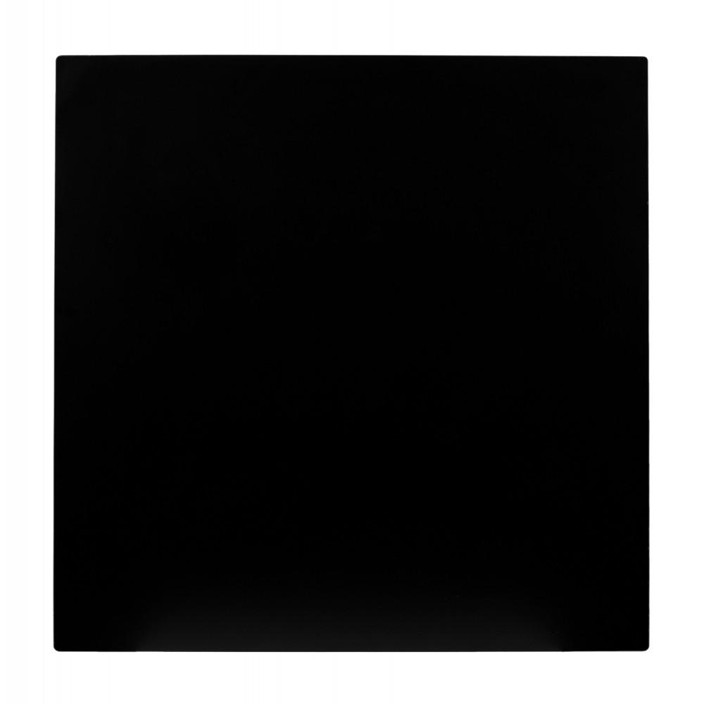 Επιφάνεια τραπεζιού τετράγωνη από HPL σε χρώμα μαύρο 60x60