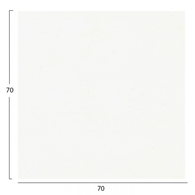 Επιφάνεια τραπεζιού τετράγωνη από HPL σε χρώμα λευκό 70x70