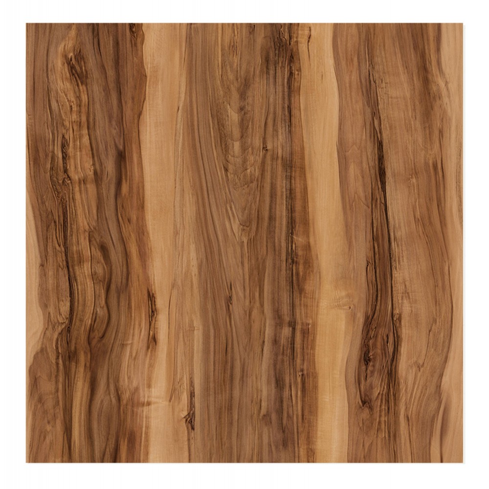 Επιφάνεια τραπεζιού τετράγωνη από HPL σε χρώμα indian sheesham 80x80