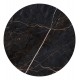 Επιφάνεια τραπεζιού στρογγυλή από HPL σε χρώμα μαύρο μαρμάρου Φ70