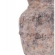Διακοσμητικό επιτραπέζιο βάζο "VERMO" από τερακότα σε χρώμα γκρι Φ17x19