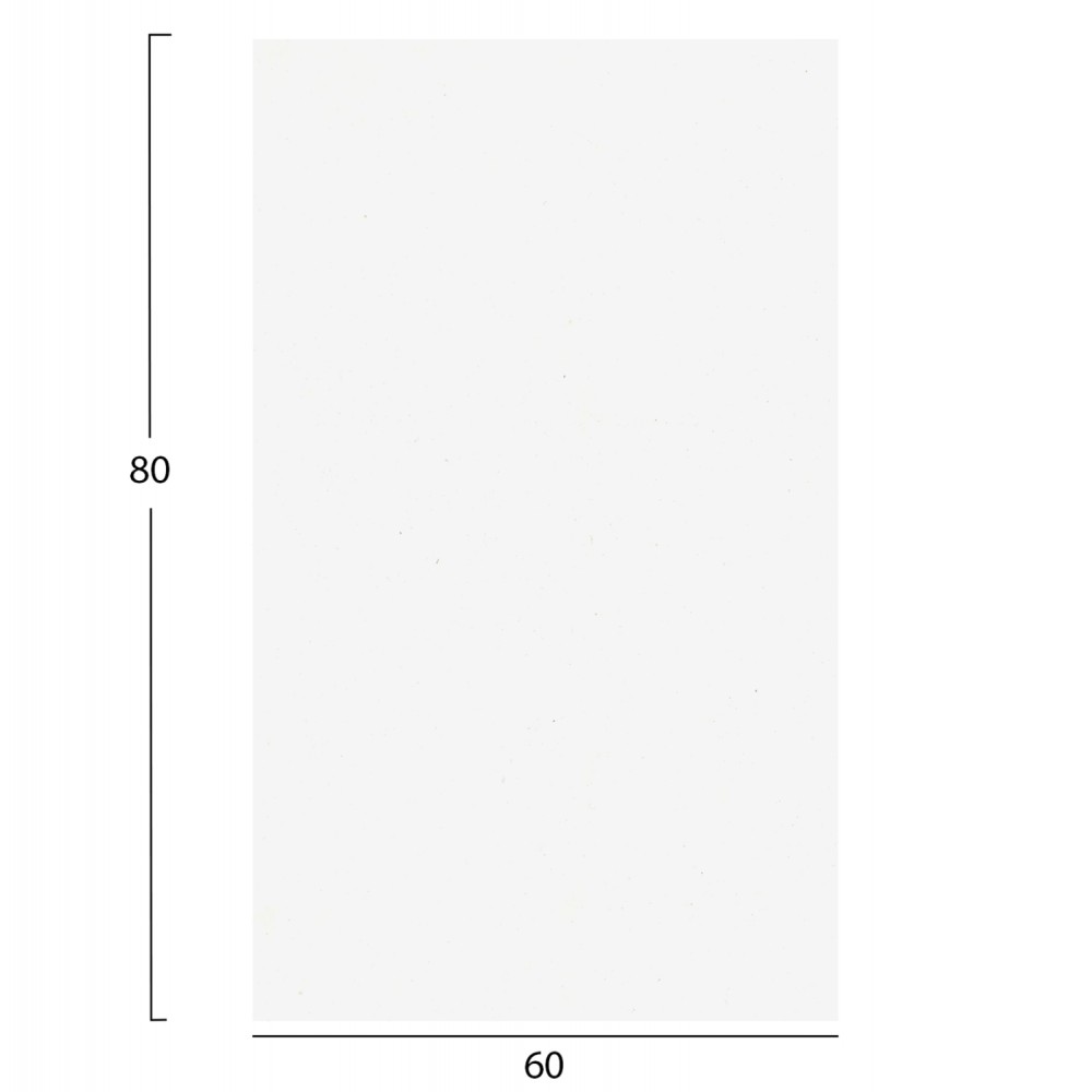 Επιφάνεια τραπεζιού ορθογώνια από HPL σε χρώμα λευκό 60x80