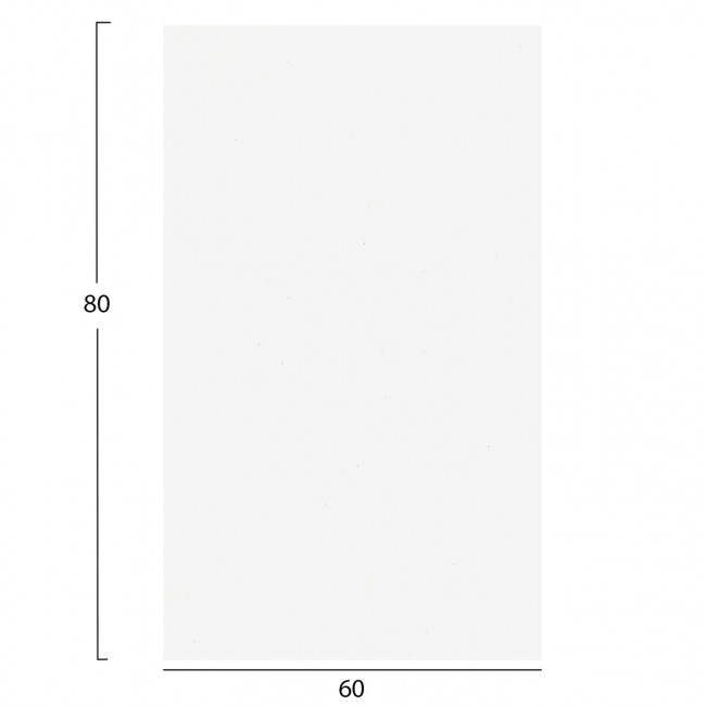 Επιφάνεια τραπεζιού ορθογώνια από HPL σε χρώμα λευκό 60x80
