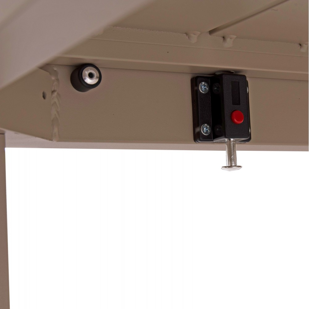 Σετ τραπεζαρίας "KRUM" 7τμχ από αλουμίνιο/rattan σε χρώμα καπουτσίνο/μόκα 160-240x90x73