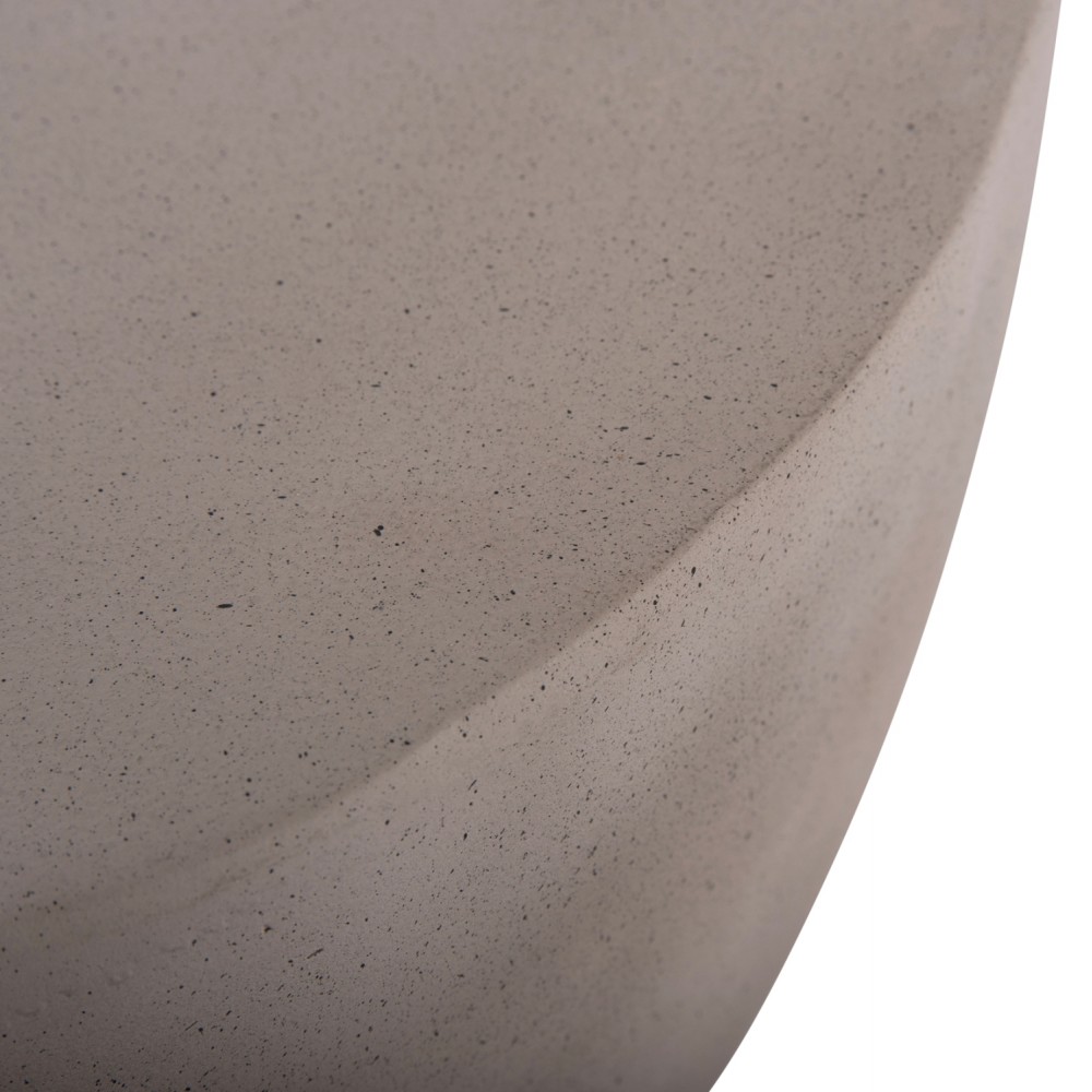 Τραπέζι σαλονιού "SALLEN" από fiber cement σε χρώμα γκρι 108x94x38.5