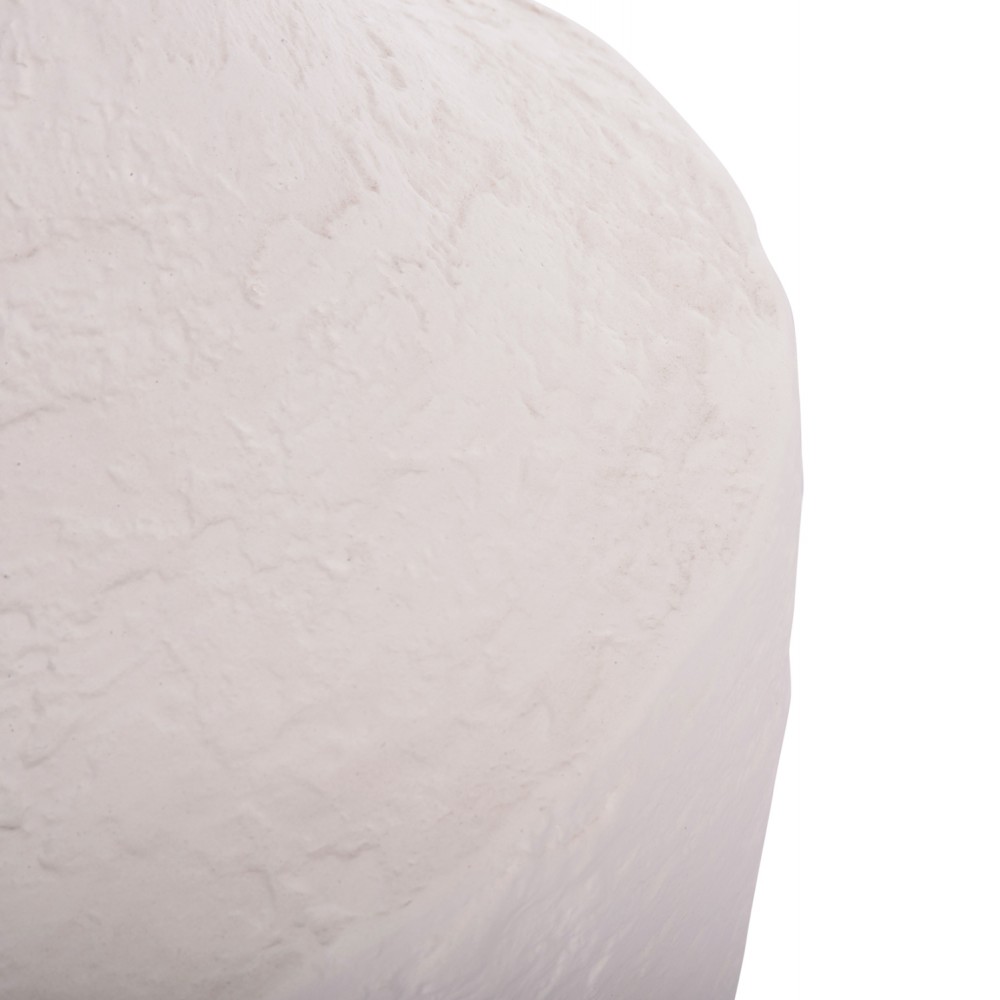 Τραπέζι βοηθητικό "REBON" από fiber cement σε χρώμα λευκό Φ40x56.5