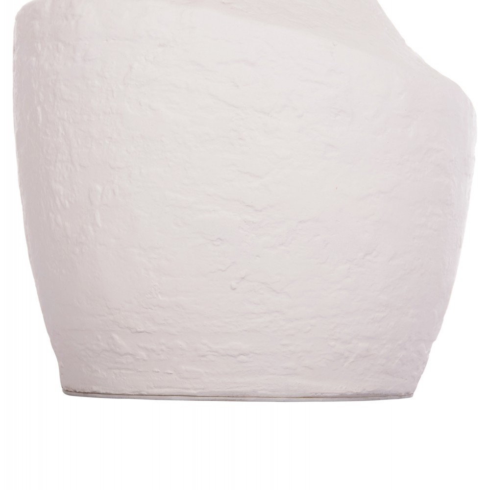 Τραπέζι βοηθητικό "REBON" από fiber cement σε χρώμα λευκό Φ40x56.5