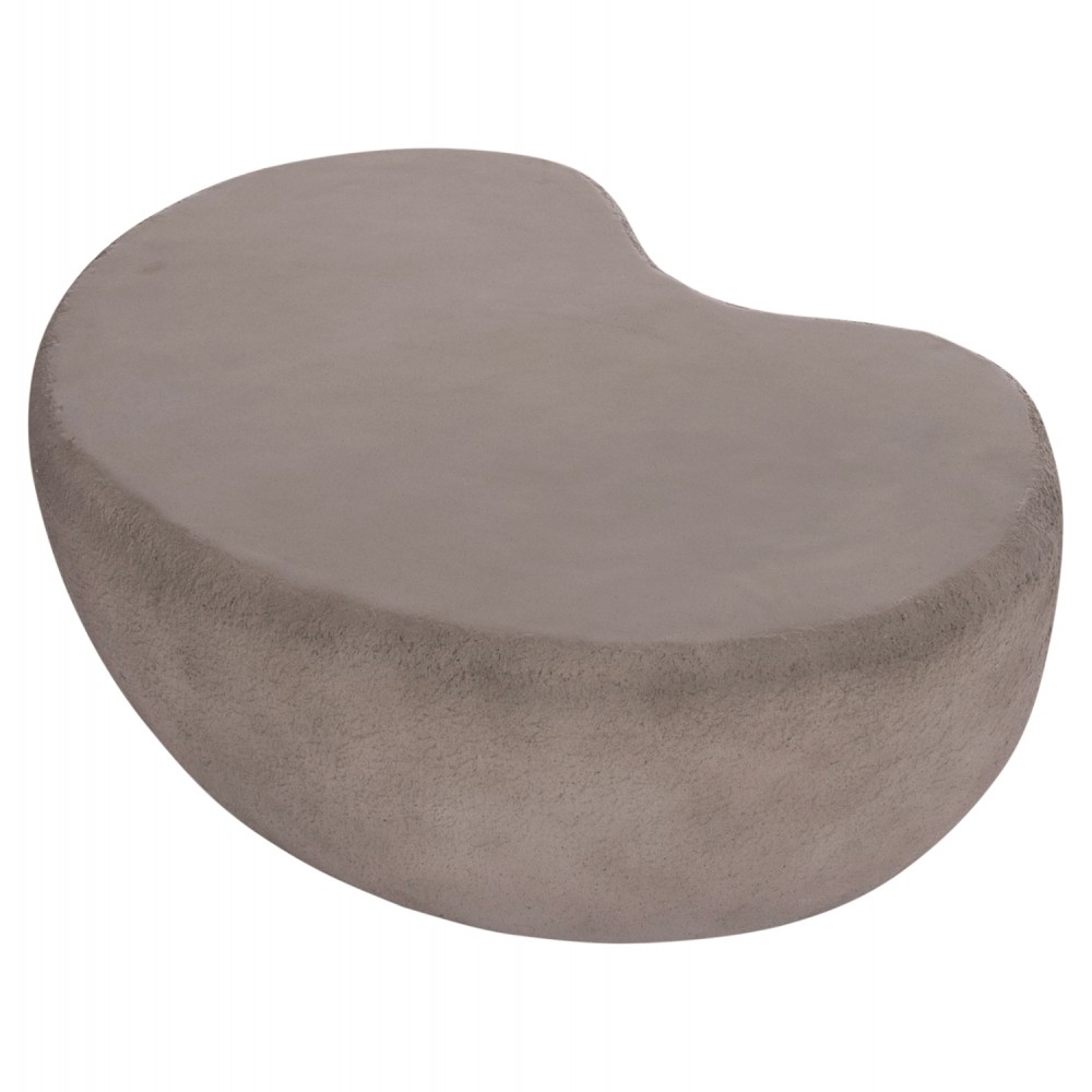 Τραπέζι σαλονιού "GERSON" από fiber cement σε χρώμα γκρι 122x78.5x40