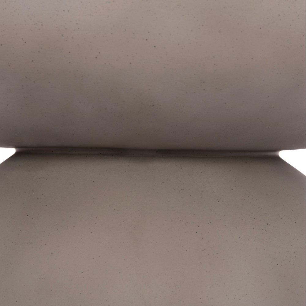 Βοηθητικό τραπέζι "ΑΝΝΑ" από fiber cement σε χρώμα γκρι Φ60x76