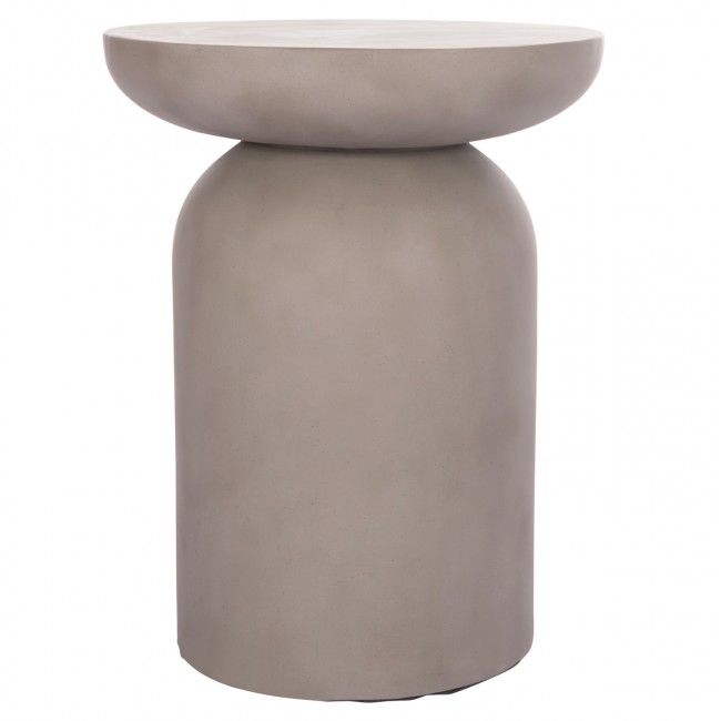 Βοηθητικό τραπέζι "ΑΝΝΑ" από fiber cement σε χρώμα γκρι Φ60x76