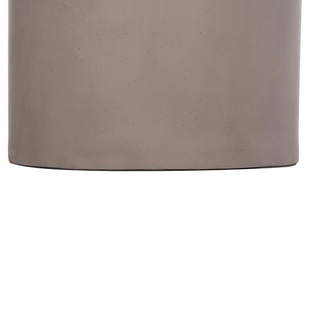 Βοηθητικό τραπέζι "ΑΝΝΑ" από fiber cement σε χρώμα γκρι Φ60x76