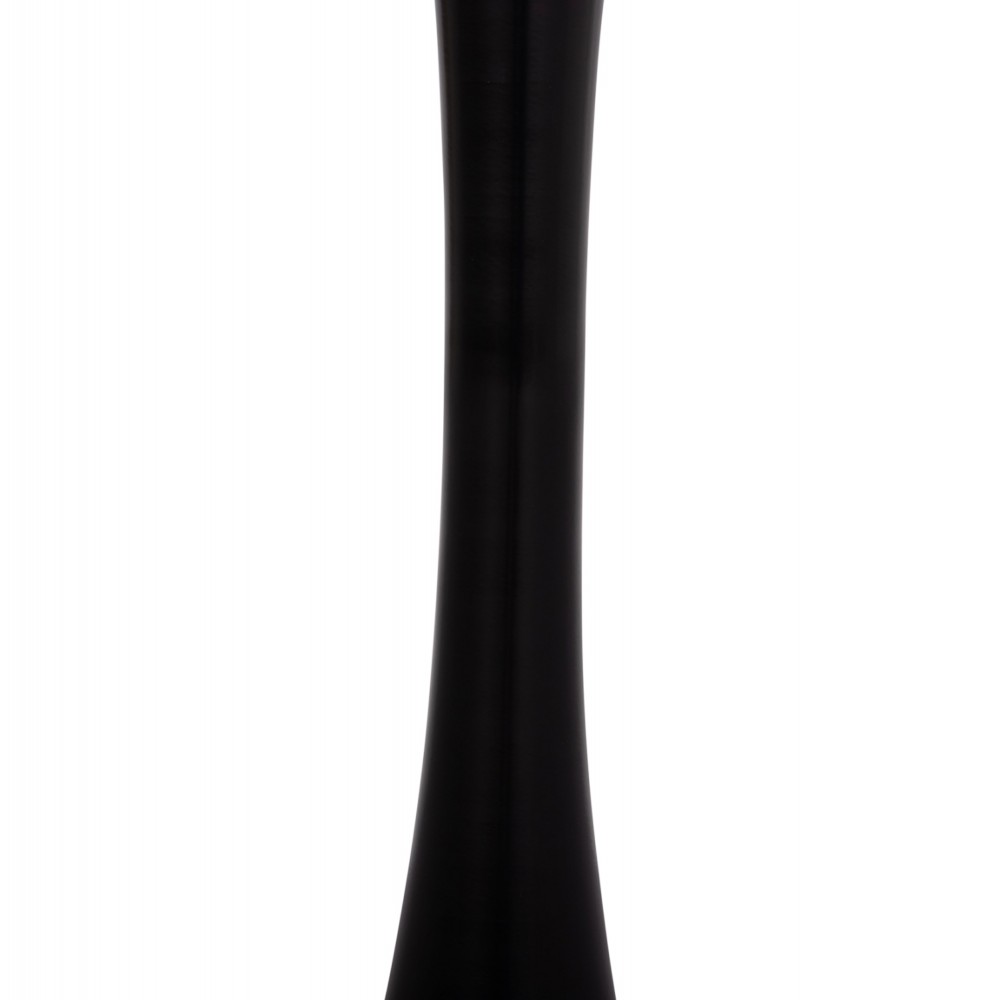 Τραπέζι τραπεζαρίας "BROLIN" από μέταλλο/mdf σε χρώμα μαύρο Φ90x73