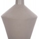 Διακοσμητικό βάζο δαπέδου "NEBULA" από fiber cement/ξύλο σε χρώμα γκρι/φυσικό Φ60x115