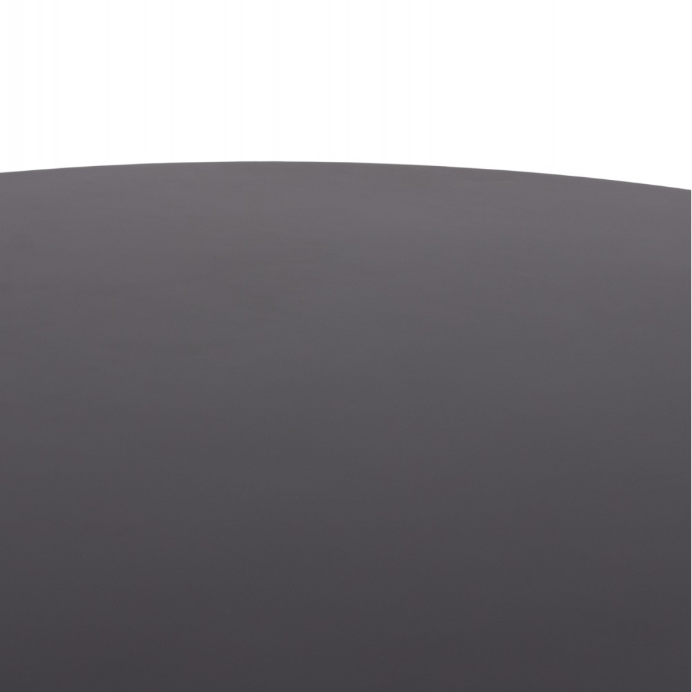 Τραπέζι στρογγυλό "CRISTOBAL" από ξύλο/cement σε χρώμα φυσικό/ανθρακί Φ120x77