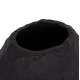 Επιτραπέζιο διακοσμητικό βάζο "NAMENTIS" από τερακότα σε χρώμα μαύρο 26.5x16x36.5