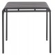 Τραπέζι "RACHEL" από αλουμίνιο σε χρώμα γκρι 80x80x76