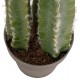 Διακοσμητικό συνθετικό φυτό κάκτος με γλάστρα Φ19.5x141