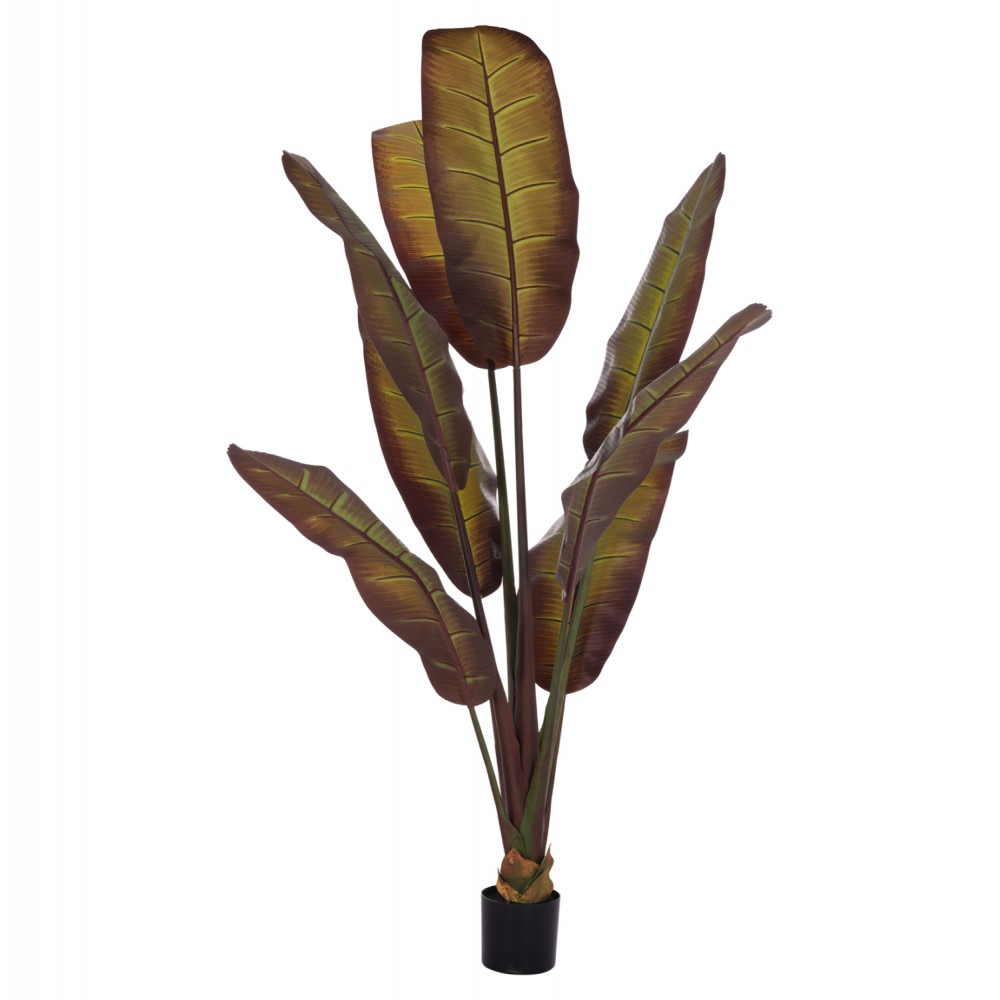 Διακοσμητικό συνθετικό φυτό ιαπωνική μπανάνα σε γλάστρα 85x75x225