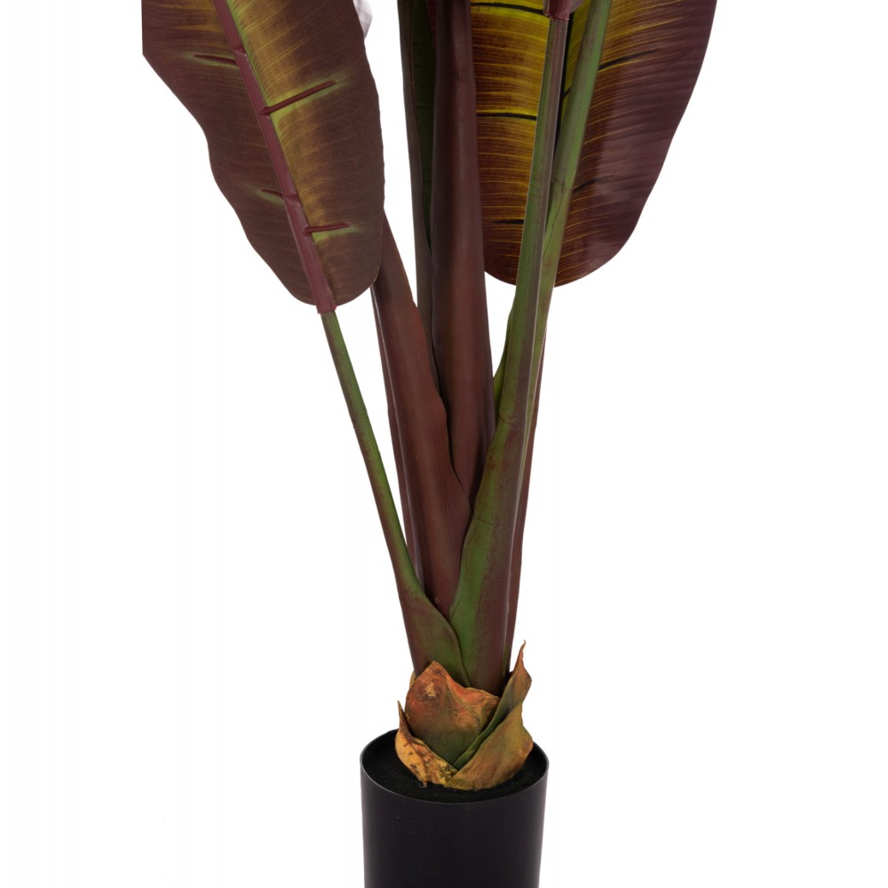 Διακοσμητικό συνθετικό φυτό ιαπωνική μπανάνα σε γλάστρα 85x75x225