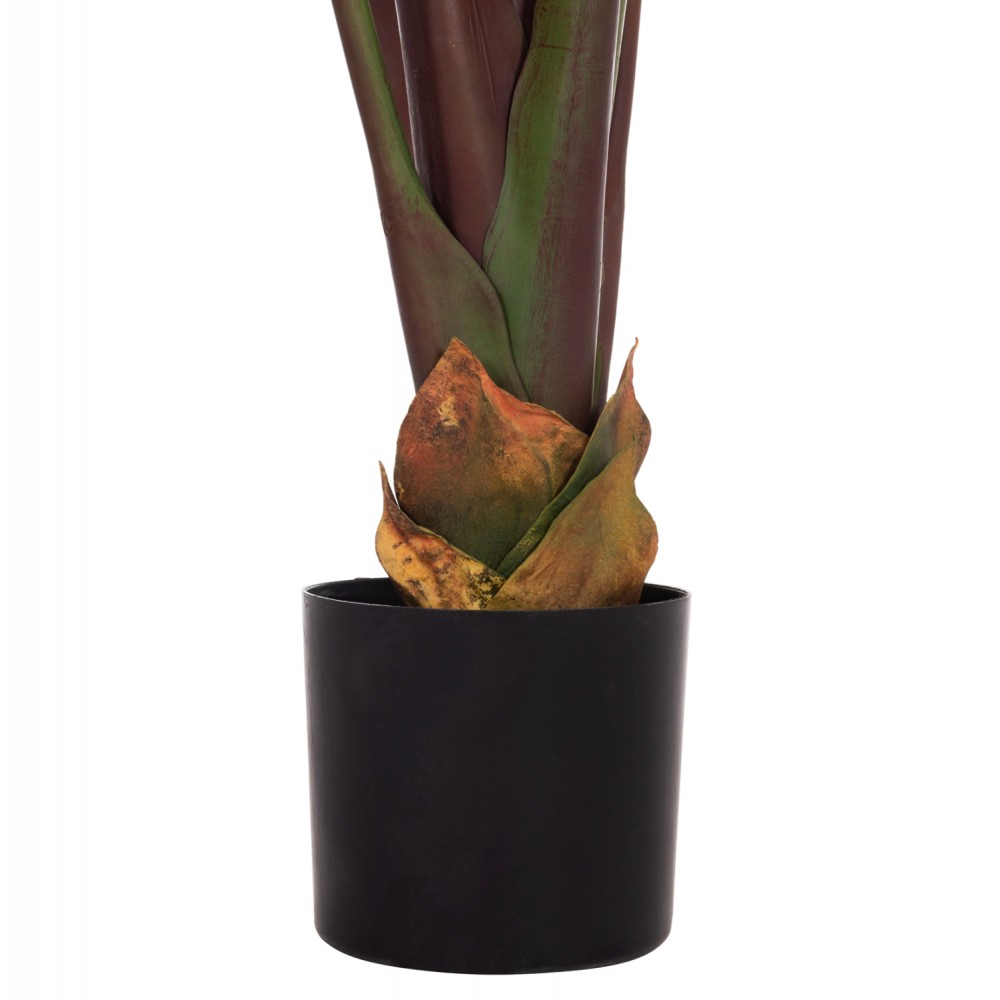 Διακοσμητικό συνθετικό φυτό ιαπωνική μπανάνα σε γλάστρα 85x75x225