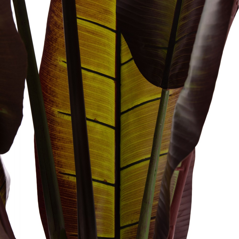 Διακοσμητικό συνθετικό φυτό ιαπωνική μπανάνα σε γλάστρα 85x75x225