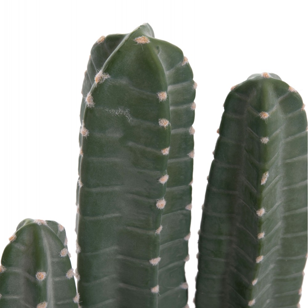 Διακοσμητικό συνθετικό φυτό κάκτος με γλάστρα 17.5x26x103