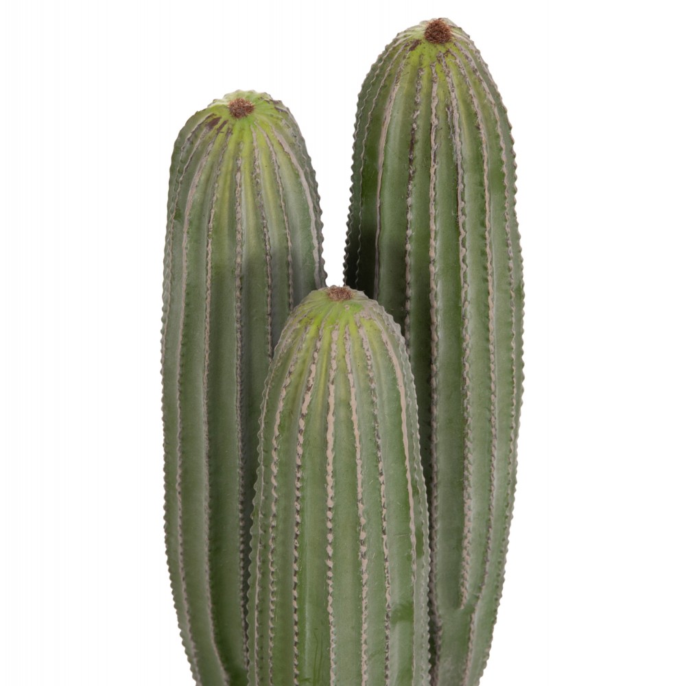 Διακοσμητικό συνθετικό φυτό κάκτος με γλάστρα Φ16x62