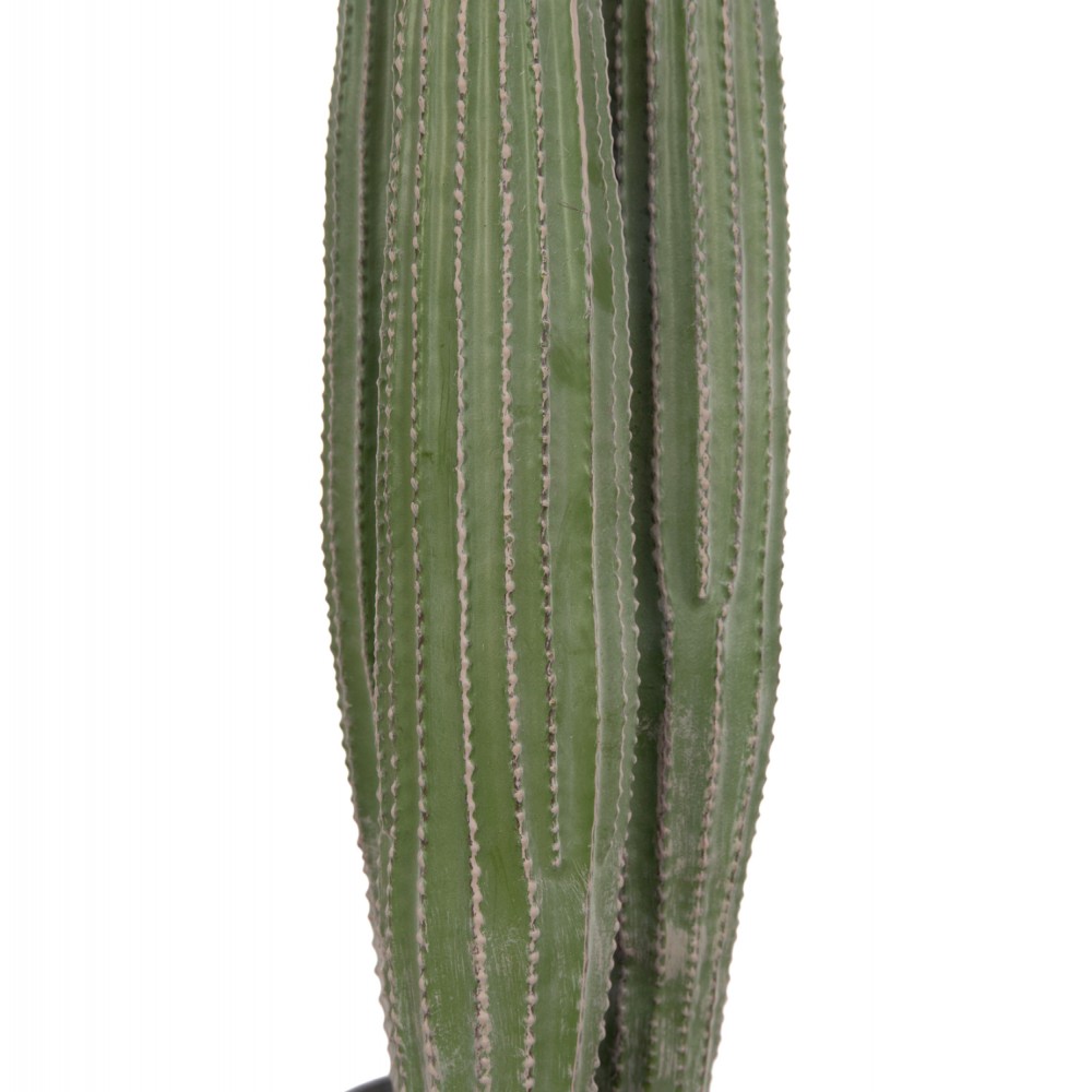 Διακοσμητικό συνθετικό φυτό κάκτος με γλάστρα Φ16x62