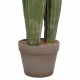 Διακοσμητικό συνθετικό φυτό κάκτος με γλάστρα Φ17.5x105