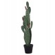 Διακοσμητικό συνθετικό φυτό κάκτος με γλάστρα 16x20x85