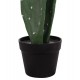 Διακοσμητικό συνθετικό φυτό κάκτος με γλάστρα 16x20x85