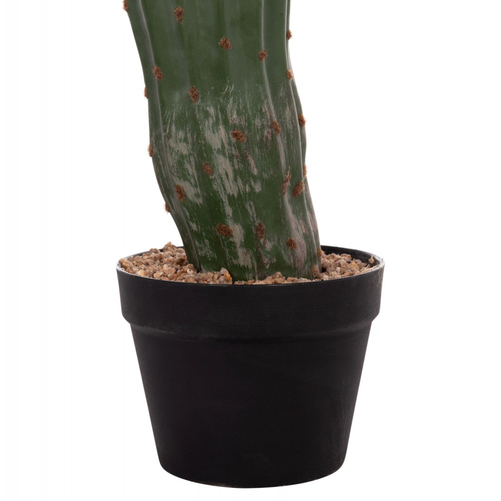 Διακοσμητικό συνθετικό φυτό κάκτος με γλάστρα 17.5x42x113