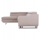 Καναπές-κρεβάτι "ENCORE" αριστερή γωνία με αποθηκευτικό χώρο από ύφασμα σε χρώμα μπεζ 285x205x90