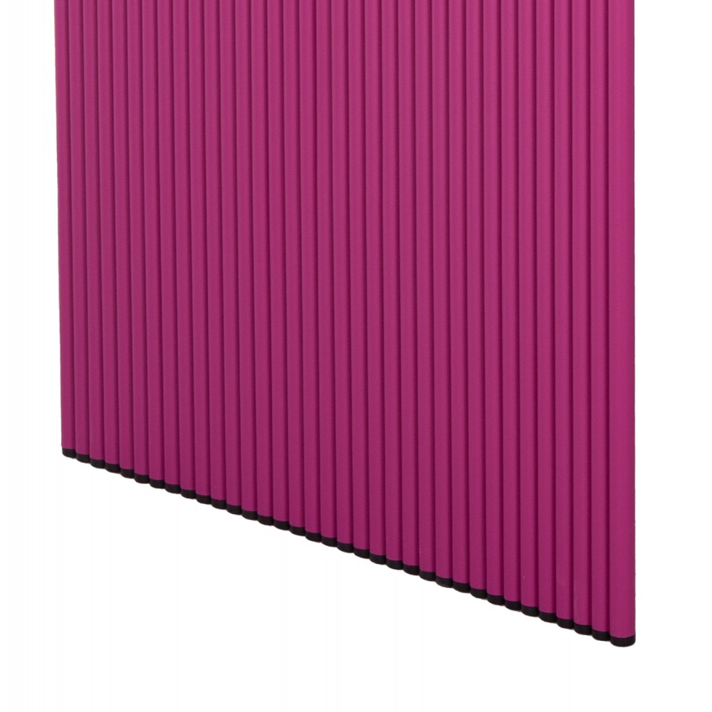 Τραπέζι τραπεζαρίας "INTREPID" από αλουμίνιο σε χρώμα μωβ 120x70x70.5