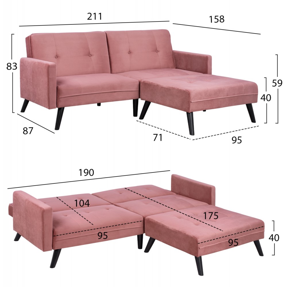 Φοιτητικό πακέτο 3τμχ σε χρώμα σάπιο μήλο/καρυδί/μαύρο μαρμάρου