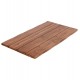 Επιφάνεια τραπεζιού ορθογώνια από μασίφ ξύλο ακακίας σε χρώμα φυσικό 140x80x3.5